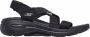 Skechers Ga lopen boog fit schoenen Zwart Dames - Thumbnail 1