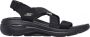 Skechers Ga lopen boog fit schoenen Zwart Dames - Thumbnail 1