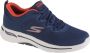 Skechers Go Walk Arch Fit-Clinton 216254-NVY Mannen Marineblauw Sneakers - Thumbnail 8