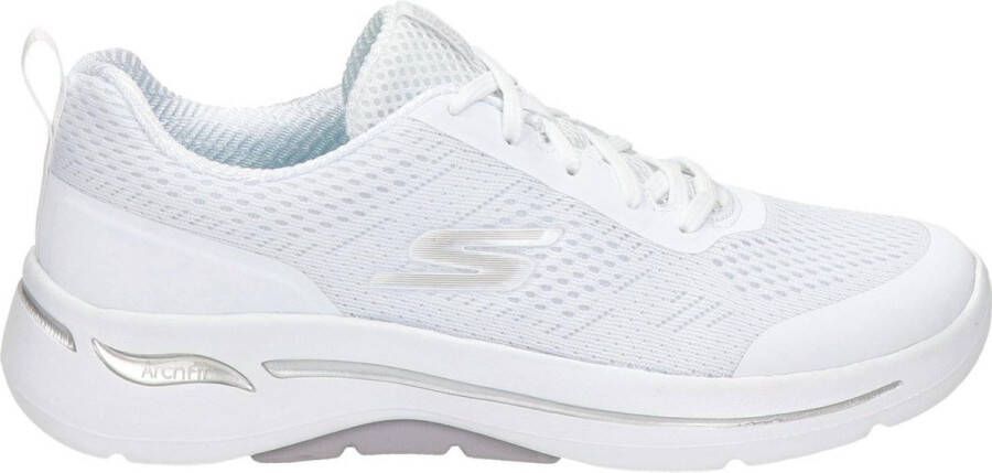 Skechers Go walk Arch Fit dames sneaker Wit