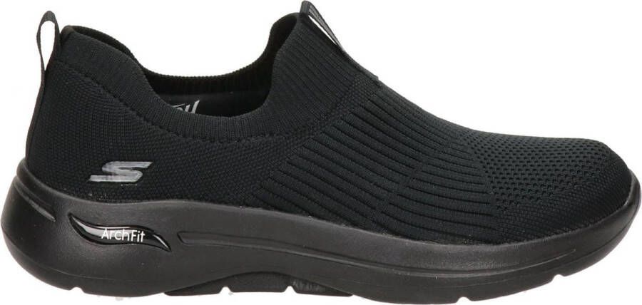 Skechers Go Walk Arch Fit Dames Sneakers Black