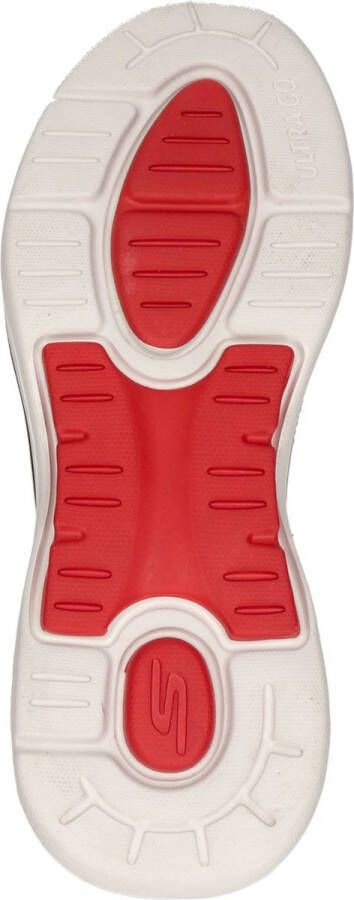 Skechers Go Walk Arch Fit heren sneaker Zwart rood - Foto 7