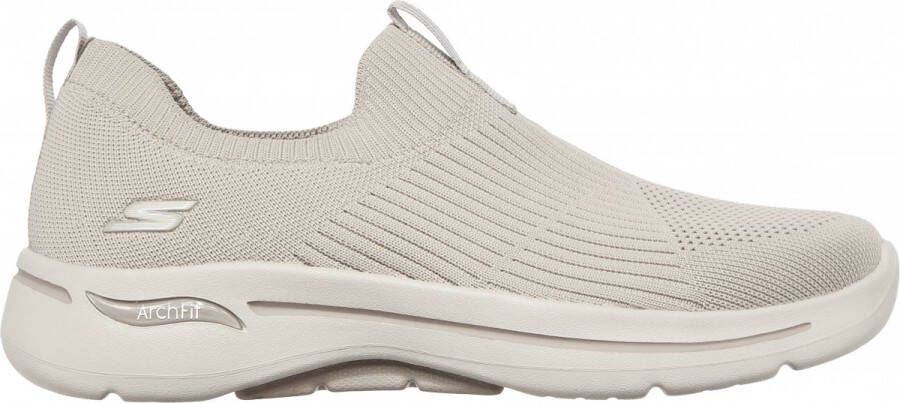 Skechers Go Walk Arch Fit Iconic Sportief taupe