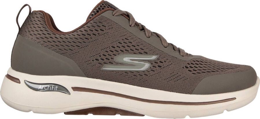 Skechers Go Walk Arch Fit-Idyllic Heren Sneakers Taupe