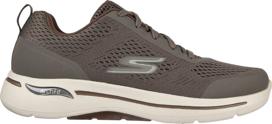Skechers Go Walk Arch Fit-Idyllic Heren Sneakers Taupe