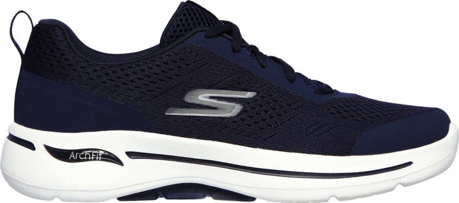 Skechers Go Walk Arch Fit Motion Breez Dames Sneakers Donkerblauw