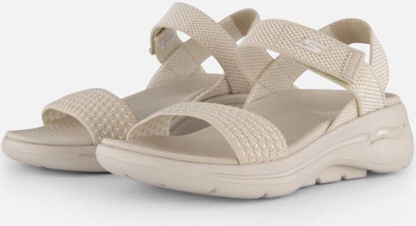 Skechers Go Walk Arch Fit Polished Sandalen beige Dames
