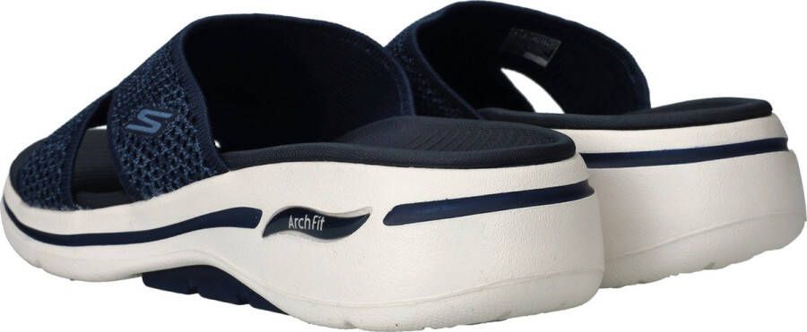 Skechers Go Walk Arch Fit Sandal Joyful Slipper Vrouwen Blauw