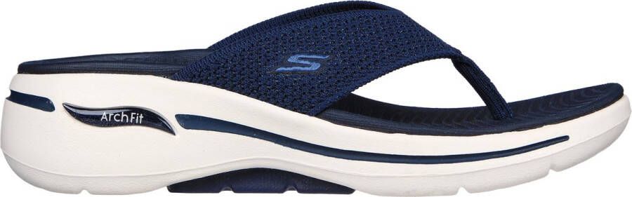 Skechers Go Walk Arch Fit Sandal Lumin Dames Sandalen Donkerblauw