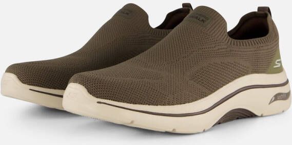 Skechers Go Walk Arch Fit Slip ins taupe