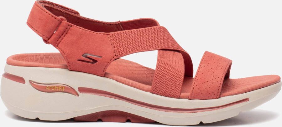 Skechers Sandalen GO WALK ARCH FIT TREASURED met voorgevormde arch fit binnenzool - Foto 7