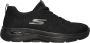 Skechers 124403 Go Walk Arch Fit Unify Black Lage sneakers - Thumbnail 1