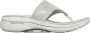 Skechers Comfortabele Arch Fit Flip Flops Gray Dames - Thumbnail 1