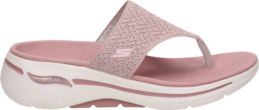 Dames Skechers Slippers 119320 in het Roze Dames Schoenen voor voor Platte  schoenen voor Platte sandalen allware.com.br