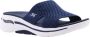 Skechers Go Walk Arch Fit Sandal Joyful Slipper Vrouwen Blauw - Thumbnail 3