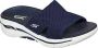 Skechers Go Walk Arch Fit Sandal Joyful Slipper Vrouwen Blauw - Thumbnail 2