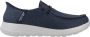 Skechers Flex Veterschoenen Blue Heren - Thumbnail 1