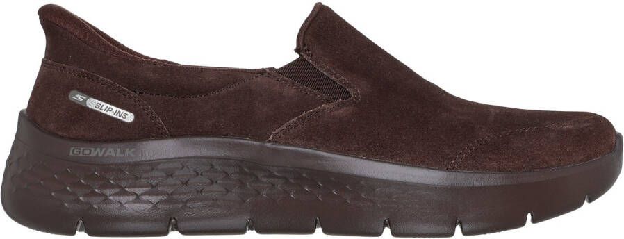 Skechers Go Walk Flex Dames Instappers Bruin