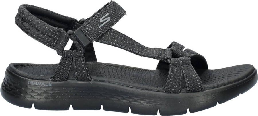 Skechers Sandalen GO WALK FLEX SANDAL-SUBLIME-X zomerschoen sandaal klittenbandschoen met goga mat voetbed