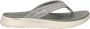 Skechers Go Walk Flex dames teenslipper Licht grijs - Thumbnail 1