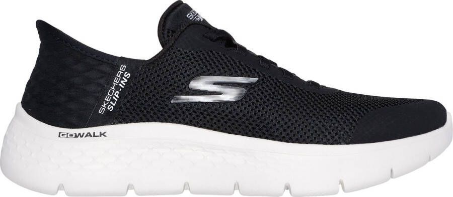 Skechers Go Walk Flex Grand Entry Dames Instappers Zwart;Wit