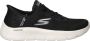 Skechers Slip-ins: GO WALK Flex Grand Entry 124836 BKW Zwart Wit - Thumbnail 1