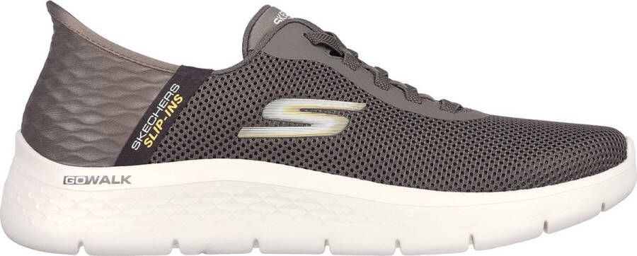 Skechers Go Walk Flex Hands Up 216496 BRN Bruin