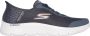 Skechers Go Walk Flex Hands Up Heren Instappers Grijs - Thumbnail 1