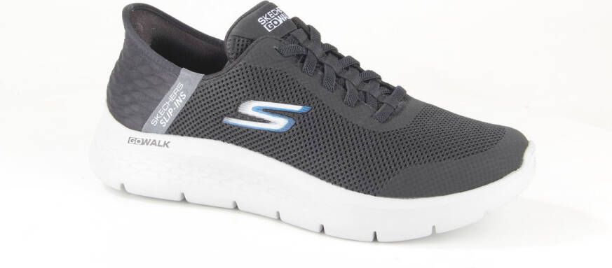 Skechers Instapper Hands-Free Slip-Ins Go Walk Flex 216324 BKGY Machine Washable