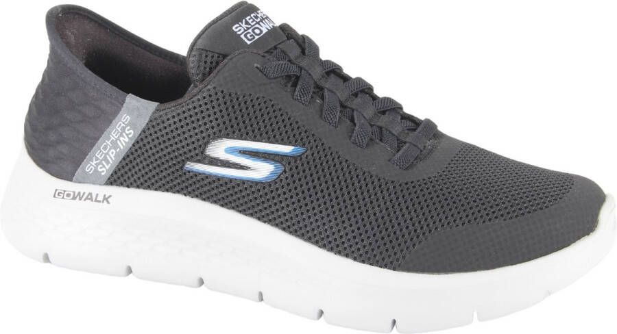 Skechers Instapper Hands-Free Slip-Ins Go Walk Flex 216324 BKGY Machine Washable