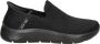 Skechers Go Walk Flex Slip-ins 216491-BBK Mannen Zwart Sneakers - Thumbnail 1