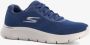 Skechers Go Walk Flex heren wandel sneakers blauw - Thumbnail 2