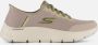 Skechers Slip-ins Go Walk Flex Netro Heren Instappers Taupe - Thumbnail 1