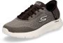 Skechers Go Walk Flex New World Heren Sneakers Bruin - Thumbnail 1