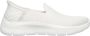Skechers Go Walk Flex Relish Slip-ins 124963-OFWT Vrouwen Wit Sneakers - Thumbnail 1