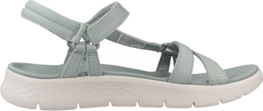 Skechers Sandalen GO WALK FLEX SANDAL-SUBLIME-X zomerschoen sandaal klittenbandschoen met goga mat voetbed