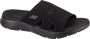 Skechers Slippers GO WALK FLEX SANDAL-ELATION sleehak zomerschoen slippers met goga mat voetbed - Thumbnail 1