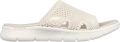 Skechers Slippers GO WALK FLEX SANDAL-ELATION sleehak zomerschoen slippers met goga mat voetbed - Wit