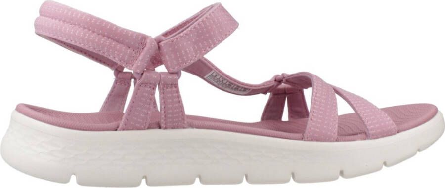 Skechers Sandalen GO WALK FLEX SANDAL-SUBLIME-X zomerschoen sandaal klittenbandschoen met goga mat voetbed