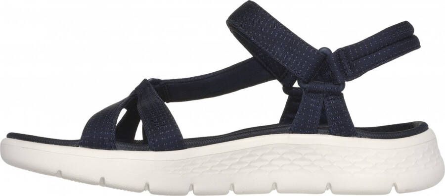 Skechers Sandalen GO WALK FLEX SANDAL-SUBLIME-X zomerschoen sandaal klittenbandschoen met goga mat voetbed