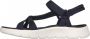 Skechers Go Walk Flex Sandal Sublime Dames Sandalen Donkerblauw - Thumbnail 4