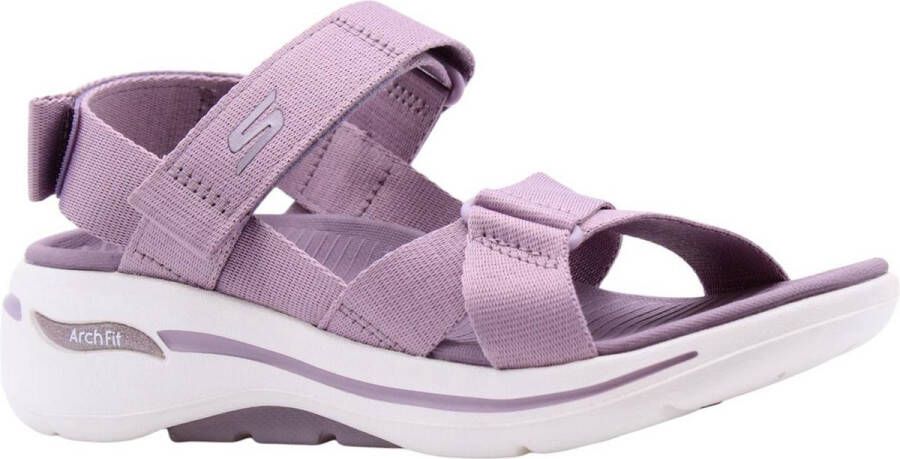 Skechers Go Walk Flex Sandalen Paars Vrouw