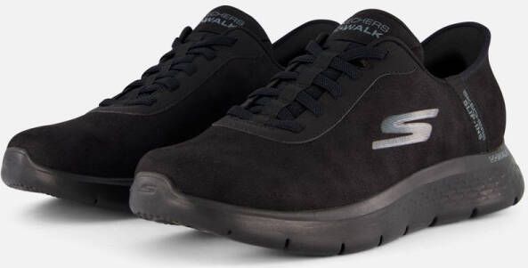 Skechers Go Walk Flex Smooth Motion Heren Instappers Zwart