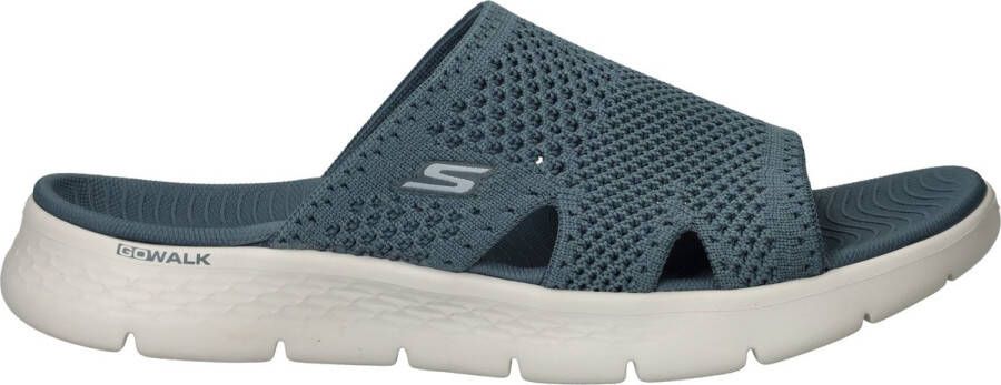 Skechers Go Walk Flex Slippers Dames Blauw
