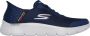 Skechers Go Walk Flex Sneakers Blauw Man - Thumbnail 4