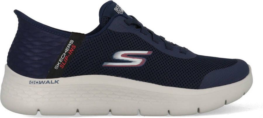 Skechers Slip-ins Go Walk Flex Hands Up Heren Instappers Navy