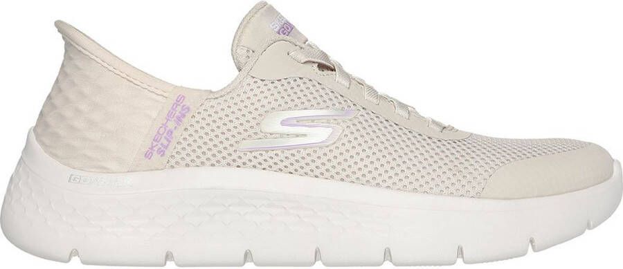 Skechers Go Walk Flex-Grand Entry Slip-Ins instapper Beige Dames