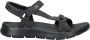 Skechers Sandaal Go Walk Flex sandal Sublime 141451 BBK Zwart Machine Washable - Thumbnail 1