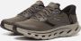 Skechers Go Walk Glide-Step 2.0 Zac Heren Instappers Bruin - Thumbnail 1