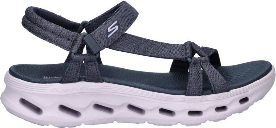 Skechers Go Walk Glide-Step dames sandaal Blauw